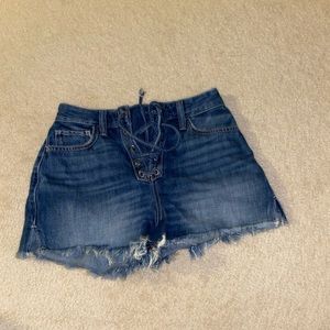 hollister high rise shorts